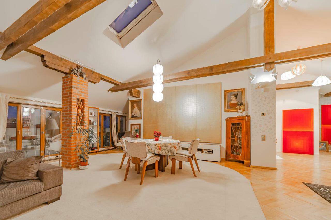 Апартаменты Unique Luxury Loft With Terrace In Old Town Прага Экстерьер фото