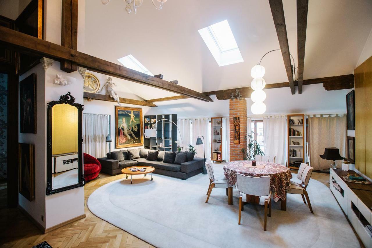 Апартаменты Unique Luxury Loft With Terrace In Old Town Прага Экстерьер фото